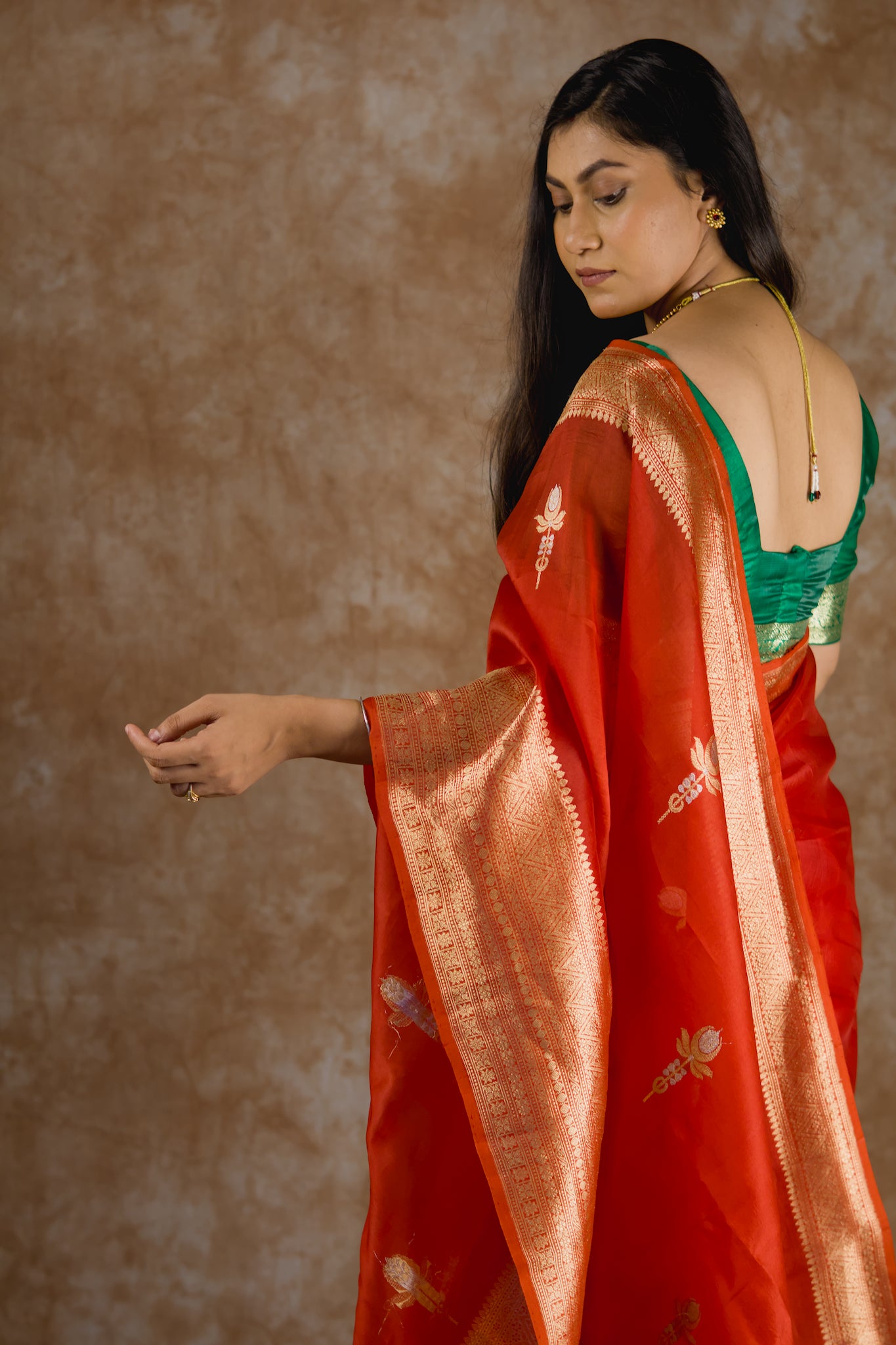 Kumudra | Pure Kora Silk Saree