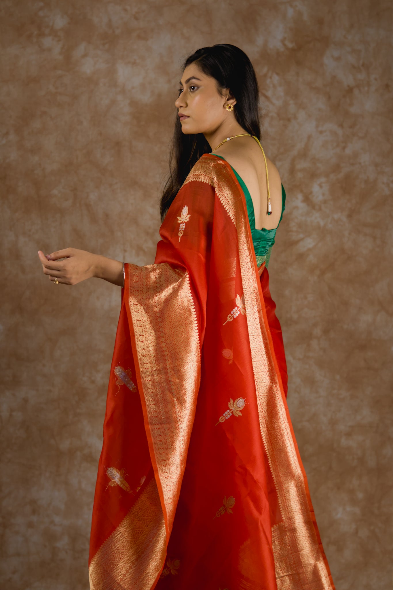 Kumudra | Pure Kora Silk Saree
