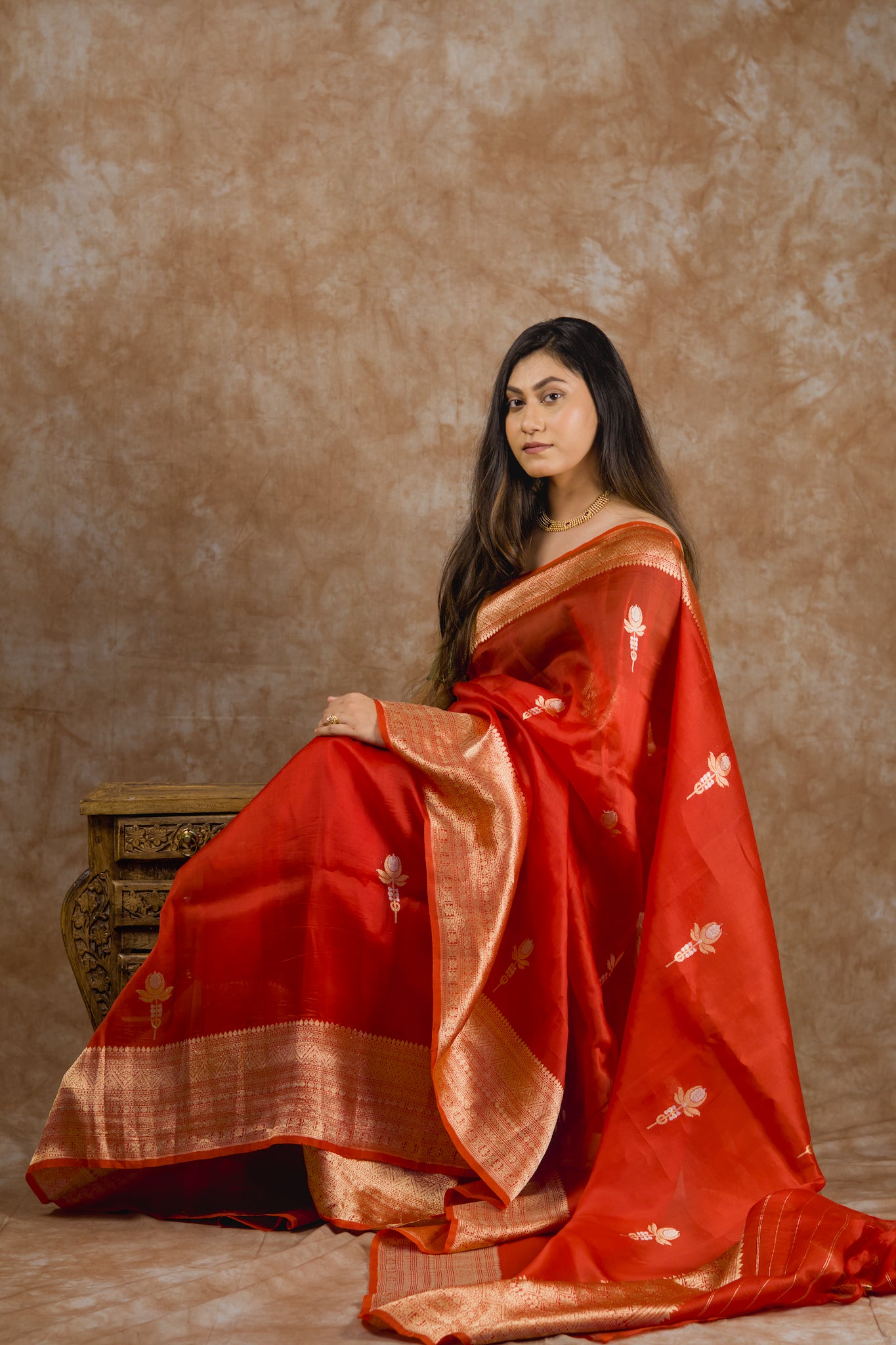 Kumudra | Pure Kora Silk Saree