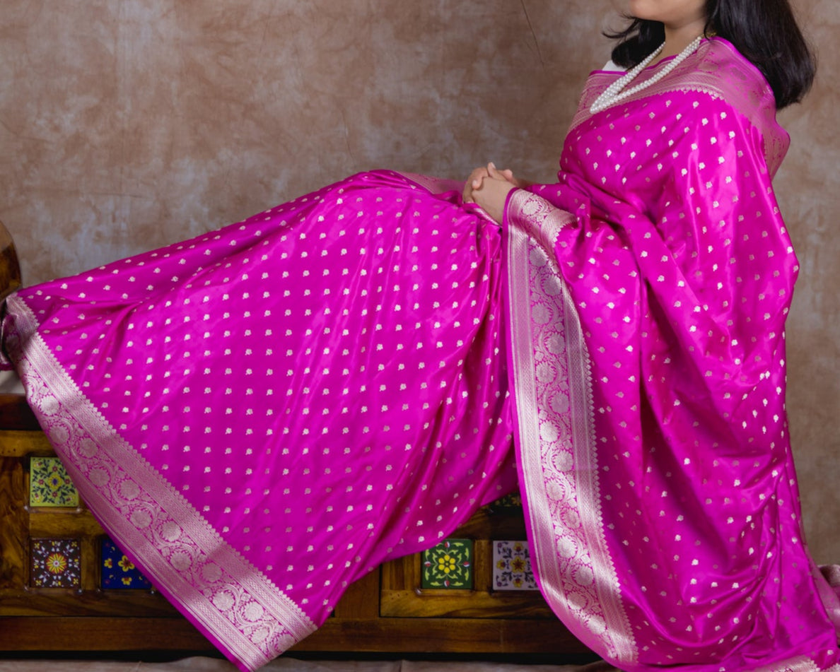 Kashni | Mashru Silk Saree