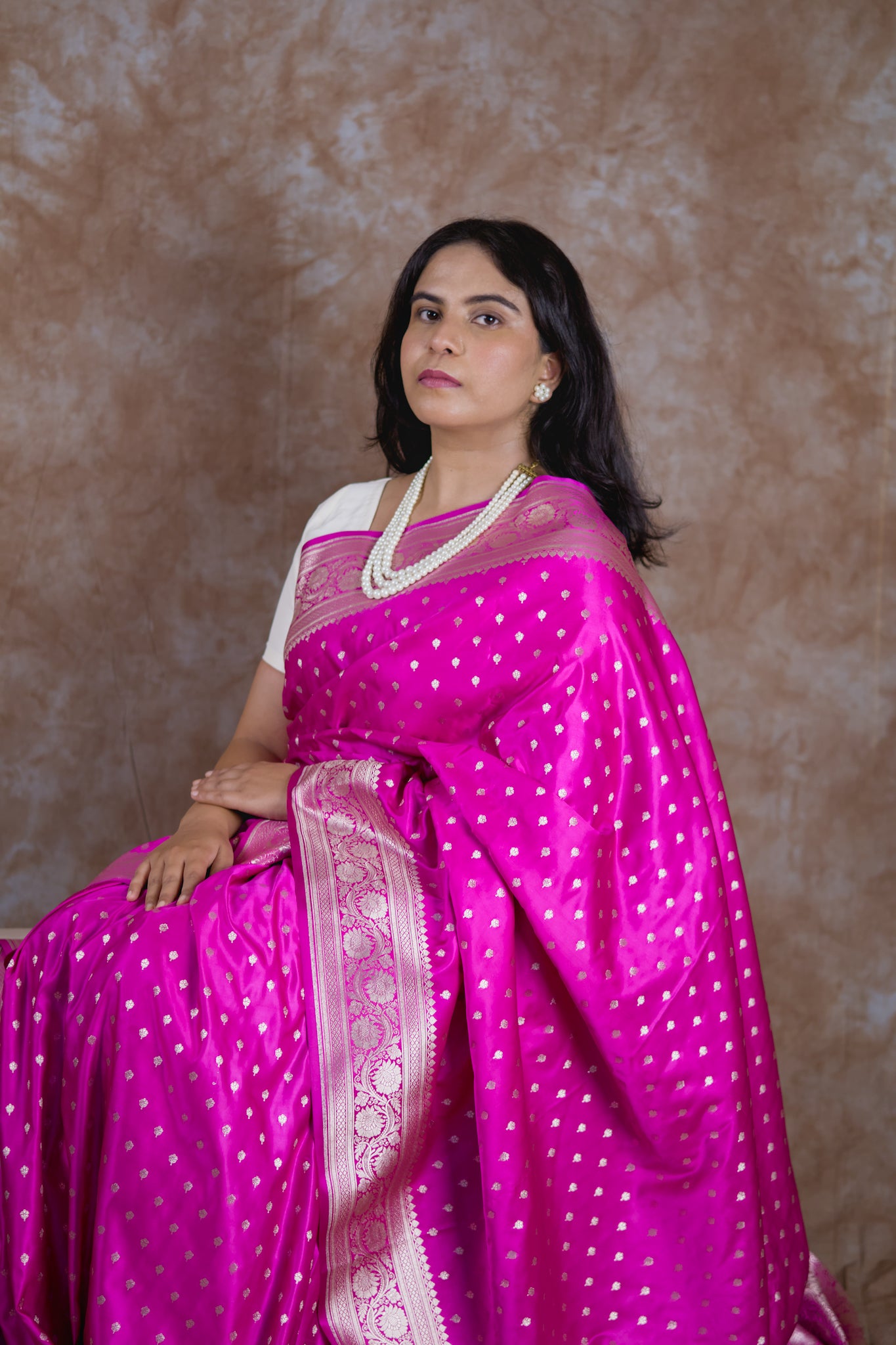 Kashni | Mashru Silk Saree