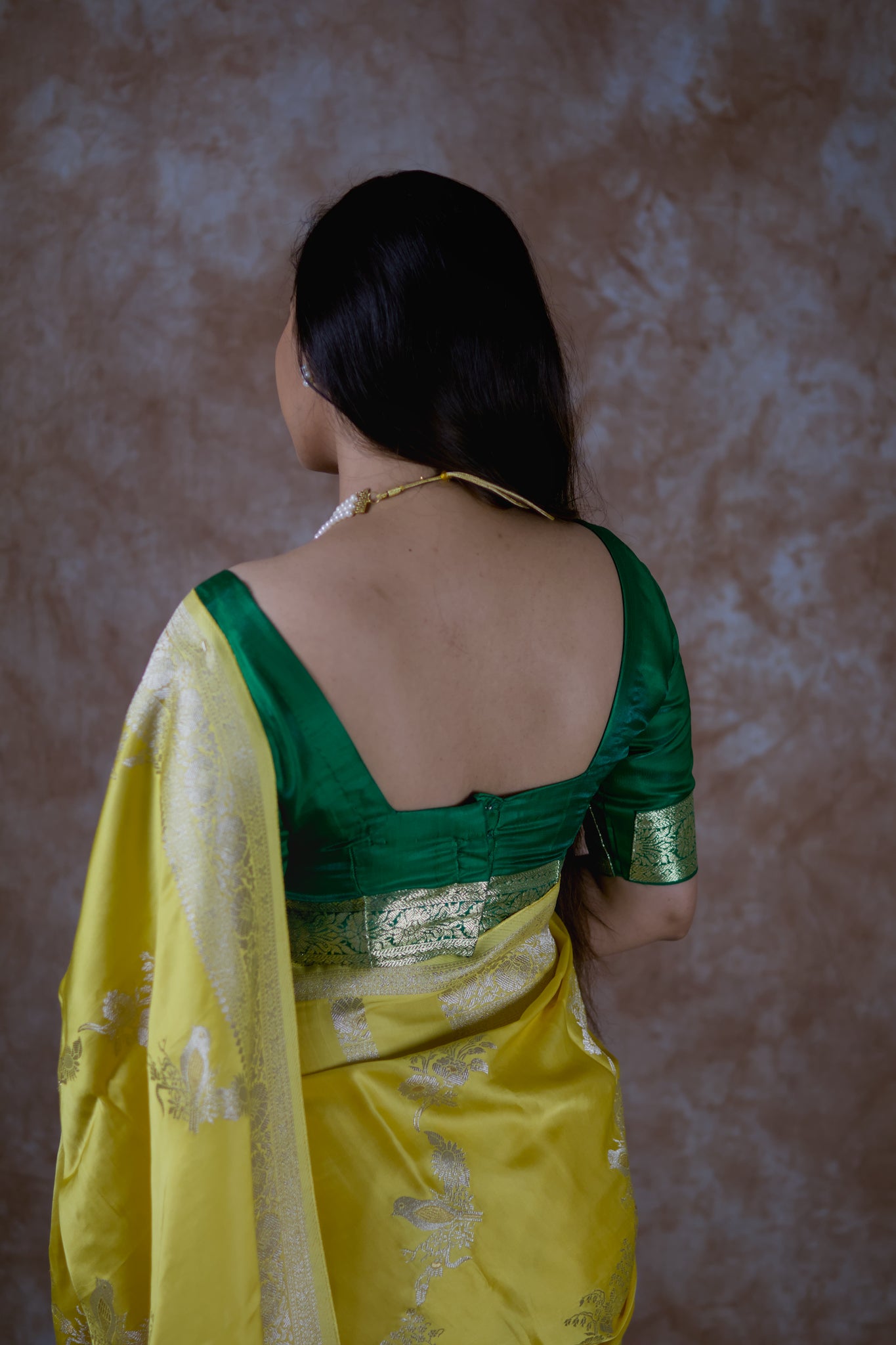 Glow in Motion | Satin Silk Saree