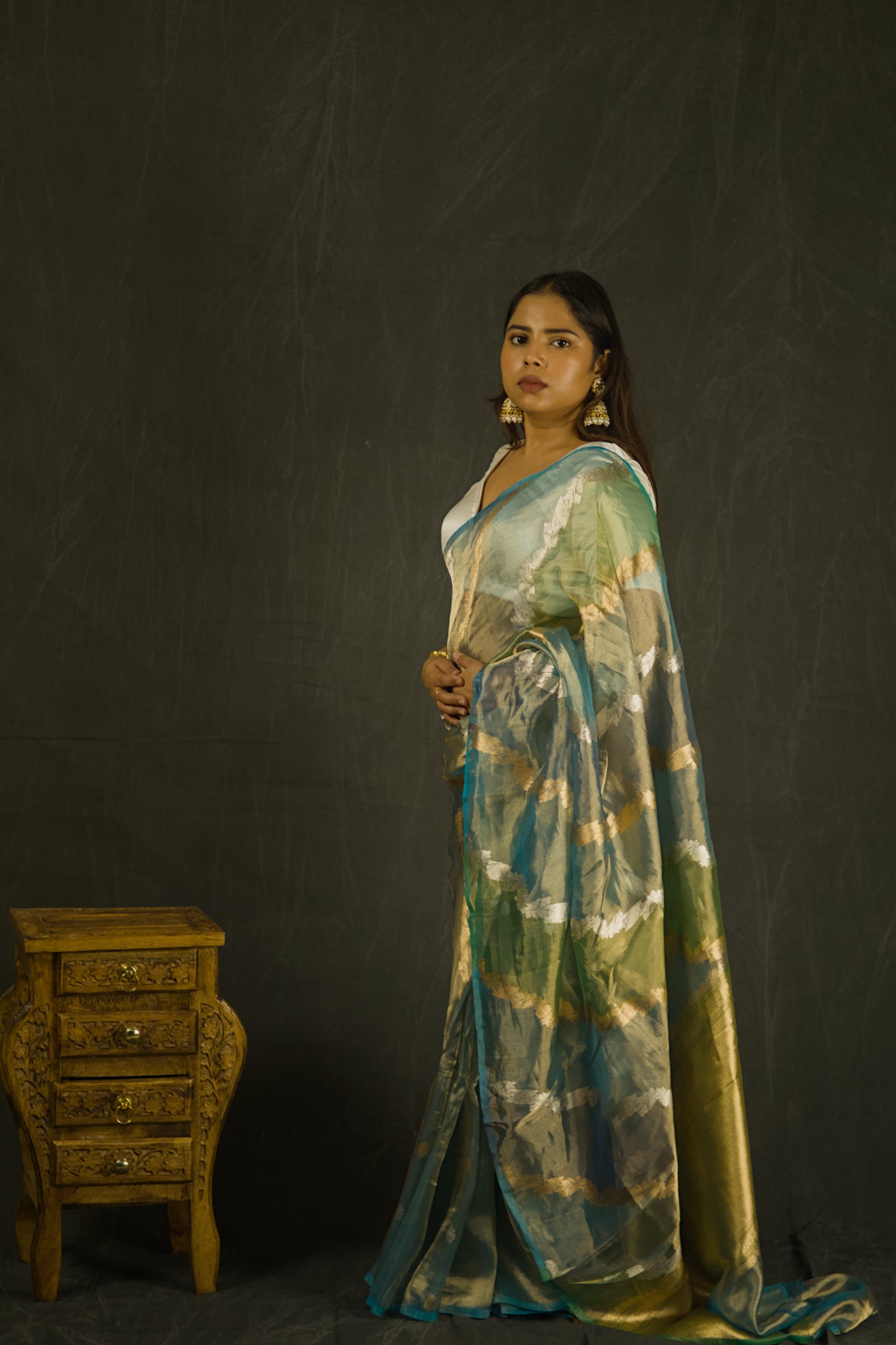 Jade Sunlight | Pure Tissue Silk