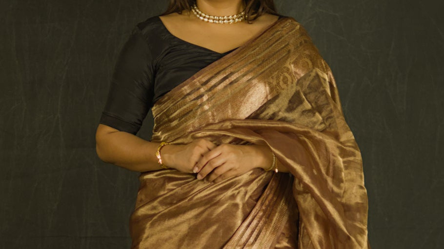 Kaapi | Pure Tissue Silk Saree
