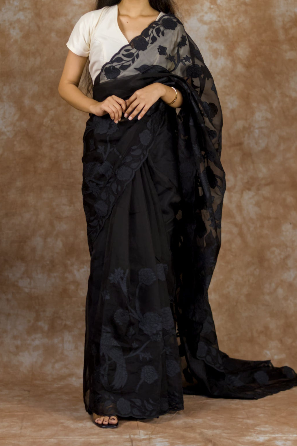 Tamaira | Pure Kora Silk Saree