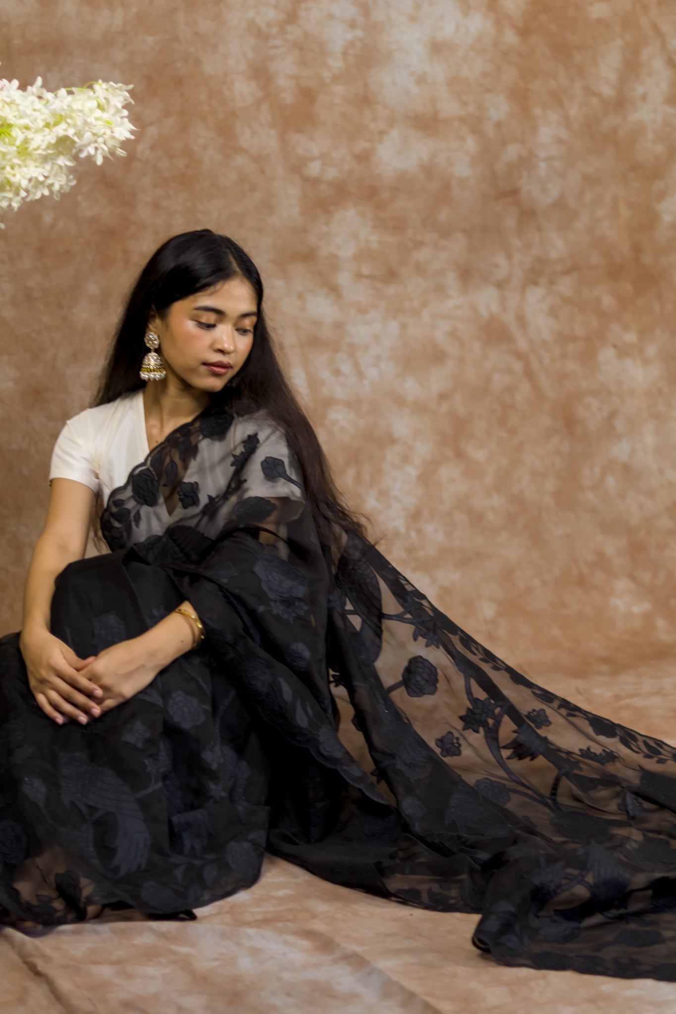 Tamaira | Pure Kora Silk Saree