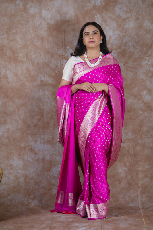Kashni | Mashru Silk Saree