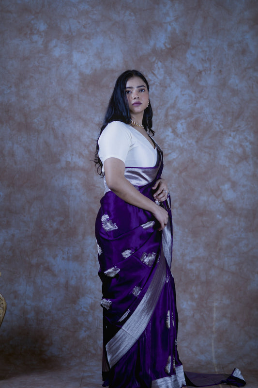 Rangchaand | Satin Silk Saree