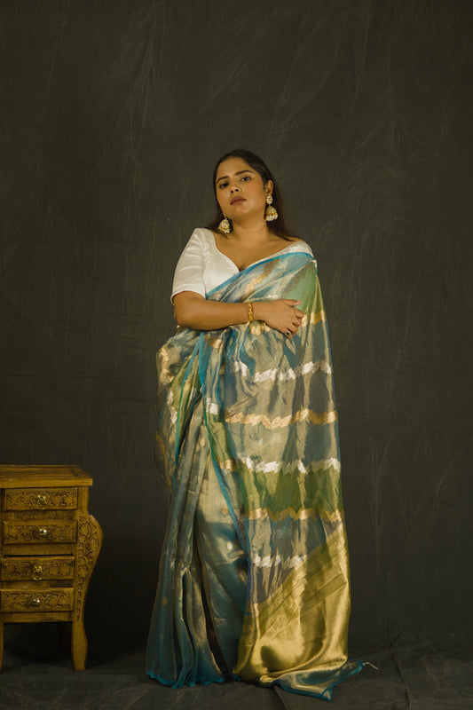 Jade Sunlight | Pure Tissue Silk