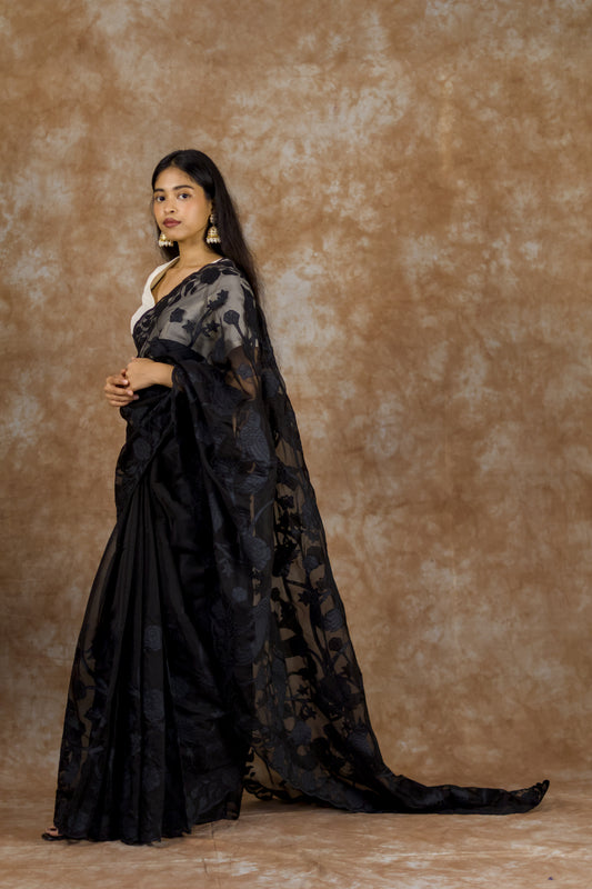 Tamaira | Pure Kora Silk Saree