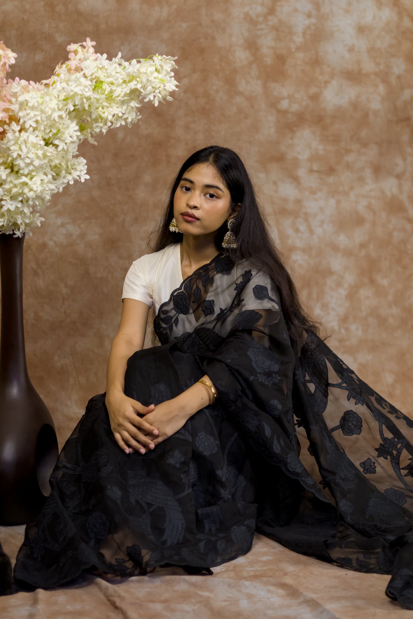 Tamaira | Pure Kora Silk Saree